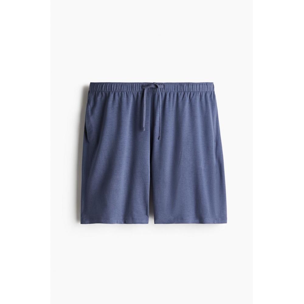 H M Jersey pyjaMa T sHirT   sHorTs Dark Blue