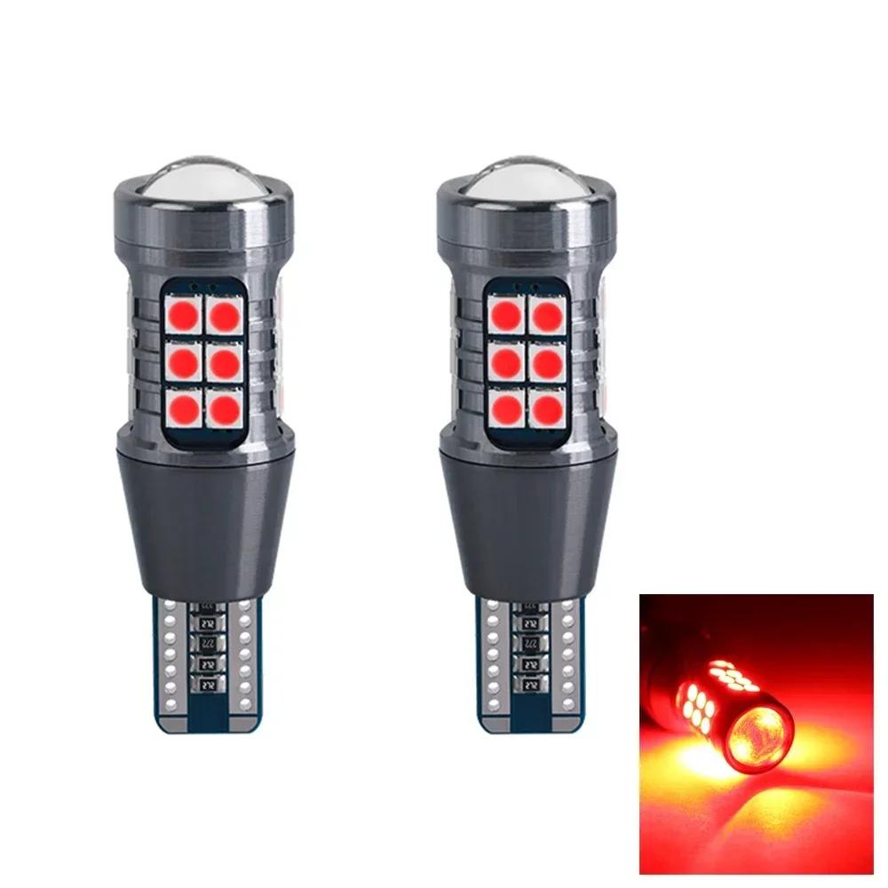 2PCS T15 Signal Lamp W16W LED 921 912 Bulb 12V Super Bright 3030 SMD Tail Lamp Led Canbus Auto Backup Reserve Lights