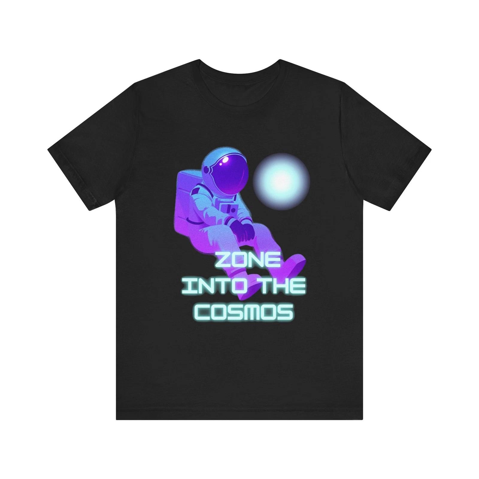Astronaut Relaxing Into The Cosmos Tee | Space Graphic Tee 2XL