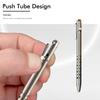 Titanium Alloy EDC Pen-Bolt Action Tactical Ballpoint Pen for Outdoor Survival,Pocket-Sized Multitool for Office & Business Gift