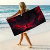Dragon Towel Soft Lightweight Anti-Sand Large Beach Towel Quick-Drying Bath Sports Family