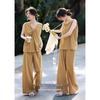 XWI Elegant Solid Color Reversible Sleeveless Set