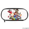 Animation Peripheral Single-layer Children's Pencil Bag Vertical Square Polyester Student Stationery Pencil Bag