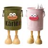 Cartoon Pen Holder Sausage Mouth Storage Bucket Large Capacity Student Desktop Storage Box Desk Organizer for Office Home
