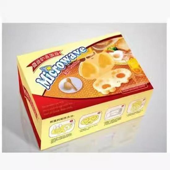 Microwave Egg Cooker & Mold Set: Flower & Heart Designs for Breakfast