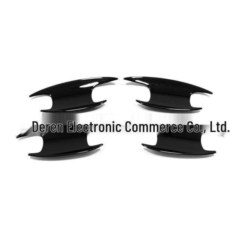 Chrome Handle Decoration for 23-24 Mercedes-Benz GLC Class 260L/300L: Bright Silver ABS Stickers