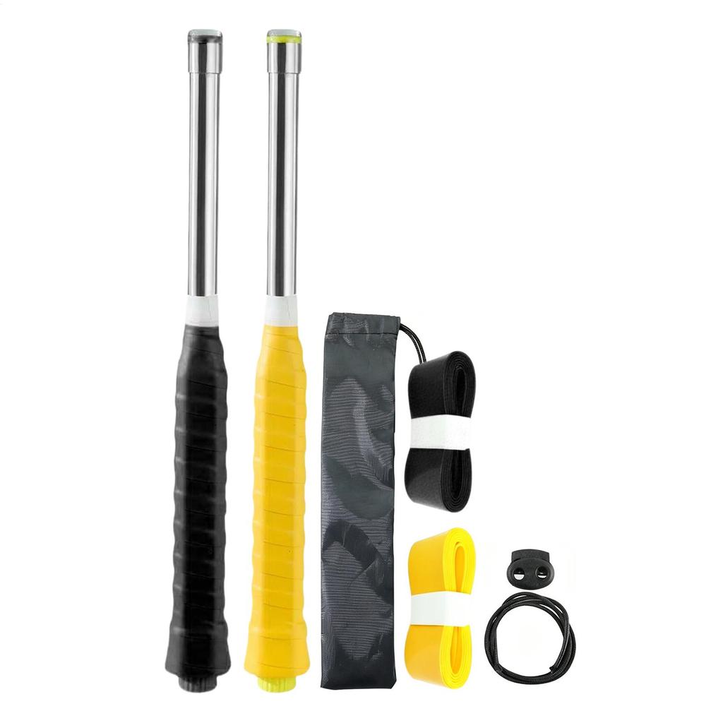 Badminton Racket Power Trainer Non-Slip Practice Gear Adjustable Intensity Badminton Training Gear For Kids Beginner Outdoor