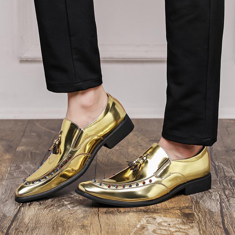 Lädskor Casual Businessskor för Män Klänning Tenis De Hombre Mockasiner Mokasin Tenis Caballero Designer