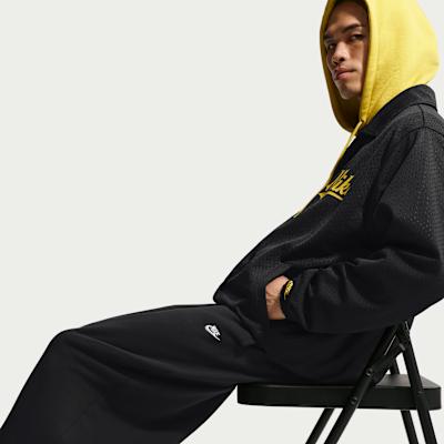 Men's Pants Nike Casual Pants Men's Black Moderate Cuffed Pants