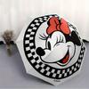 1pc Minnie Mouse Automatic Folding Umbrella: Compact 8-rib Design Cartoon Travel Companion for Outdoor, Casual Accessory