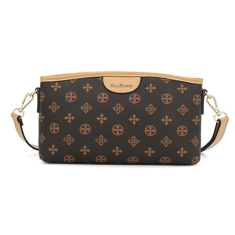 

Baellerry женские сумки на плечо винтажный дизайн сумка через плечо для женщин сумки-мессенджеры сумки для телефонов кошелек сумка для денег 27*13.5*8cm кофейный