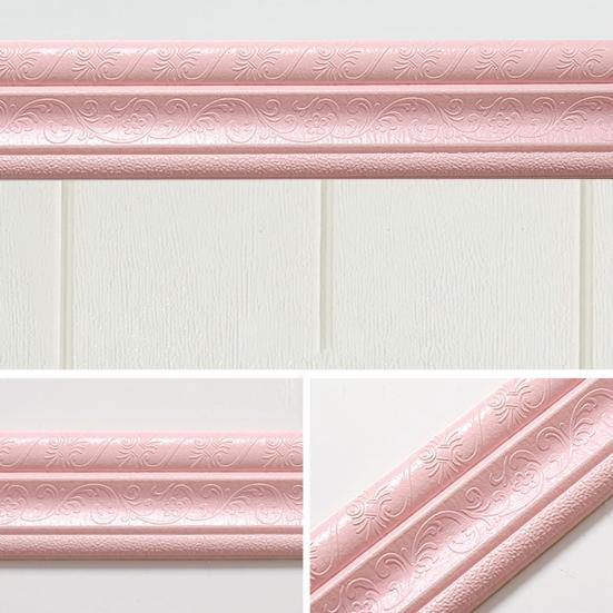 2,3 m DIY Zdejmowane samoprzylepne naklejki na listwy przypodłogowe Kalkomanie w tle TV