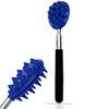 Extendable Cactus Back Scratcher with 1/4-inch & 1/2-inch Spikes, Retractable One-Hand Itch Stick for Men & Women, Durable PVC