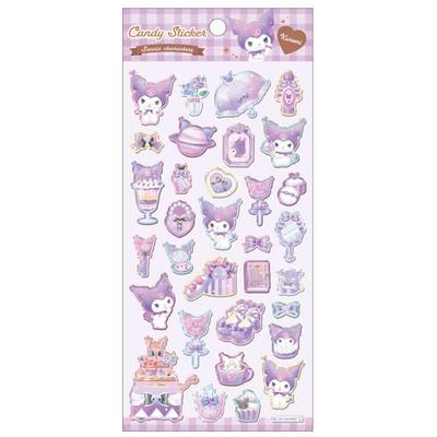 Kuromi [Sticker Sheet] Candy Sticker Sanrio Kamio Japan Diary Deco Character Goods Mail Order
