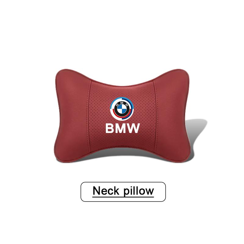 BMW Breathable Car Headrest Neck Support Pillow For BMW E46 E90 E60 F30 F10 E39 E36 F20 G20 G30 E92 E87 E91 X5 E70 F11 E30 F31