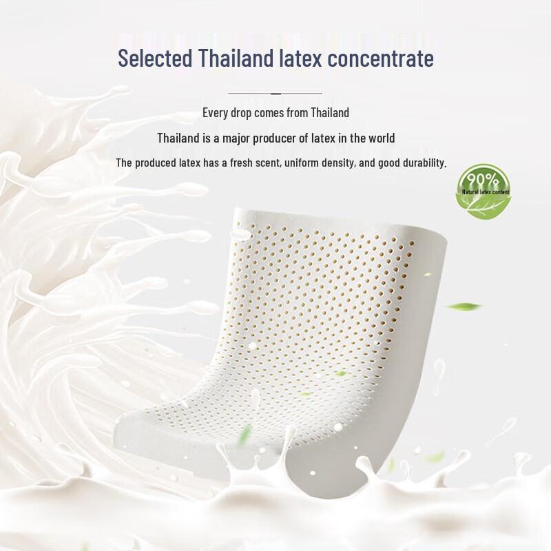 Naturkautschuk Wellen Nackenkissen