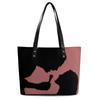 Hand Map Digital Color Printing Handbag Handbag Leather High Quality Large Capacity Tote Bag OEM
