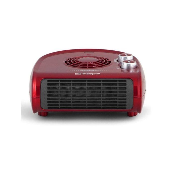 Chauffage horizontal - ORBEGOZO - FH 5033 - 2500W - Rouge - Fonction ventilateur