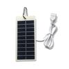 1.5W 5V USB Portable Solar Charger Fast Charging Mini Panel Suitable for Outdoor Camping Travel Use