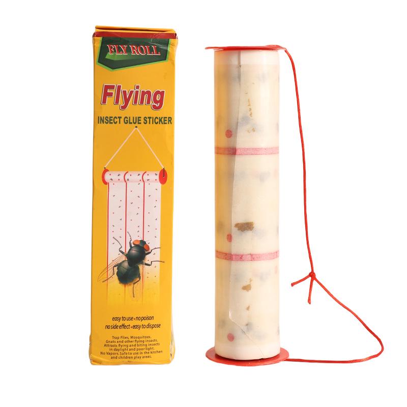 Strong Sticky Fly & Mosquito Trap Roll - Insect Bait Paper Lantern
