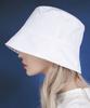 Bajal Studded Drop Oversized Bucket Hat White