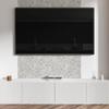 Panel Ścienny Winylowy Do Dekoracji Nowoczesnych Wnętrz 120X60 Cm Tekstura Przypominająca Beton