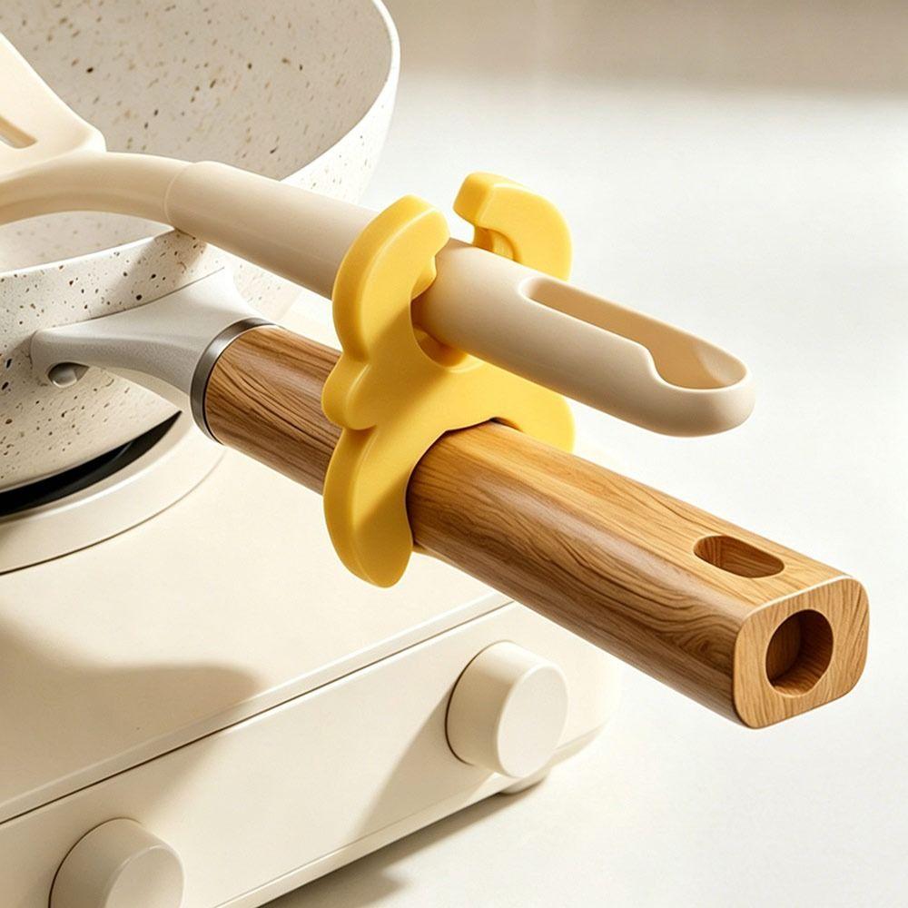Anti Scalding Pot Handle Holder Universal Spoon Rest Cookware Handle Stand  for Kitchen Stove Top