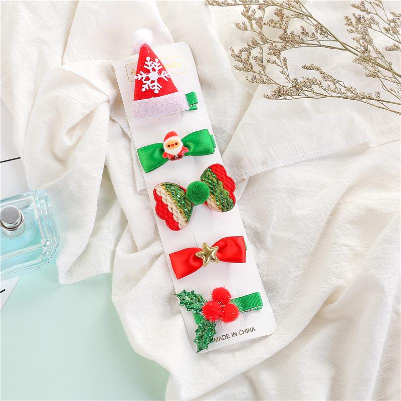 

Korean Kids Christmas Duckbill Hair Clip – Cute Autumn/Winter Accessory for Girls