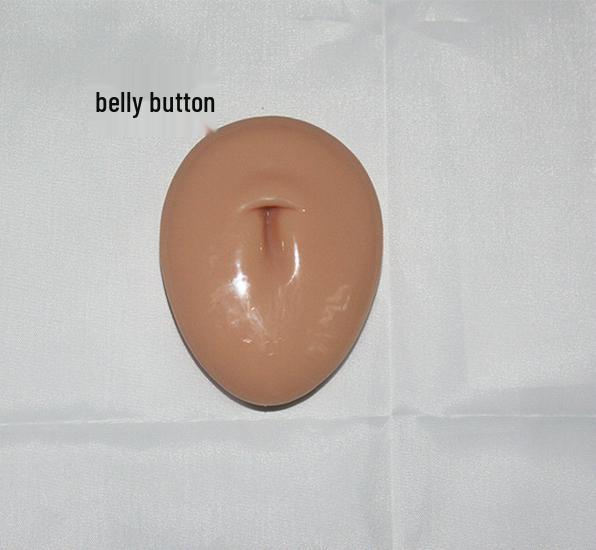 Silicone Ear, Nose, Tongue, Navel, Eye, and Mouth Model of Human Senses
