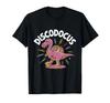 Disco Ball Diplodocus Dinosaur 70s Funny Disco Dance Party T-Shirt
