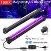 Black Light Bar 9W Magnetic Portable USB Fluorescent Lamp  UV Light Strip for Home Club Bedroom Wall, Ceiling Indoor Decor