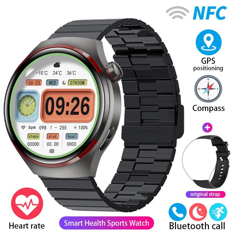 2024 For Watch Pro Smart Watch Men GPS Tracking AMOLED 360*360 HD Screen Bluetooth Call Sports Smart Watch