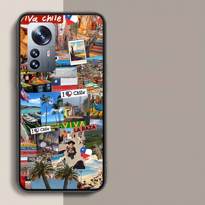 

Chilean Urban Landscape Art Phone Case For Redmi Note 15 Pro 5G 14 13 12 Pro Plus 11 11T 11E 11S 10 Pro 10S 9 9S Cover Cell Clea Redmi Note 15 Pro 5G