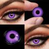 FUNSACHY 1 Pair Colored Contact Lenses for Cosplay Mesh Zombies Cosplay Halloween Party Makeup Softlens Anime Coser Accessories
