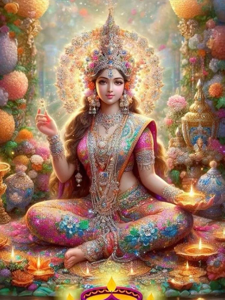 

5d Алмазная картина Девочка Ангел Будда Мозаика Наборы для вышивки крестом Картина со стразами Портретная вышивка Женская фигурка Ручная работа Full Round 20x30CM