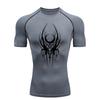 Men's Sports T-shirt Training Fitness Compression Workout T-Shirt Rashguard Tops Quick Dry Short Sleeve Athletic Tees