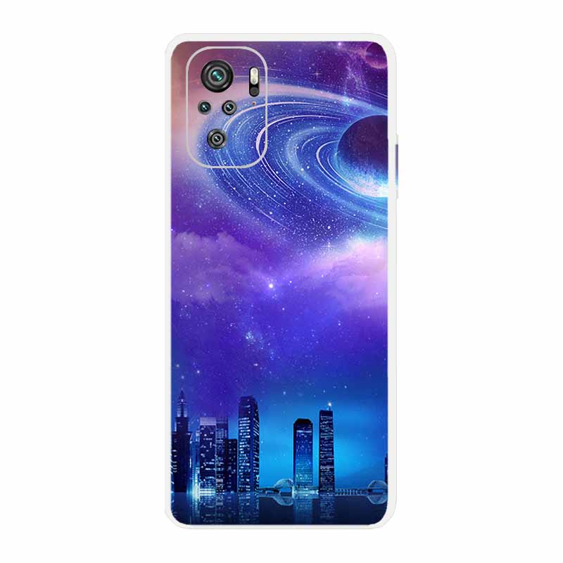 Für Xiaomi Poco M5 Klare Hülle Mode Bemalte Silikon Weiche Rückabdeckung Für Xiaomi Poco M5 Transparente Handyhülle POCO M 5 Hülle