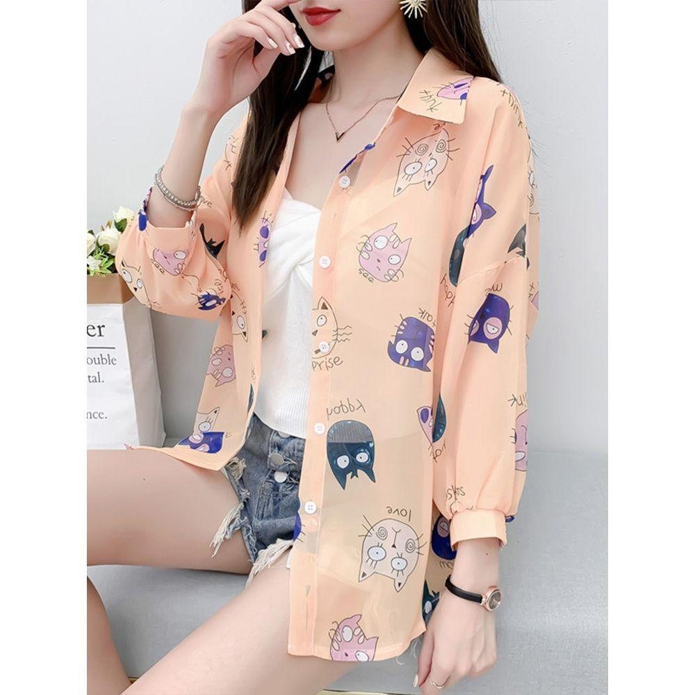 Sommermode Sonnenschutzkleidung Damen Langarm UV-beständig Atmungsaktives Shirt Sonnenschutzkleidung Dünne Jacke
