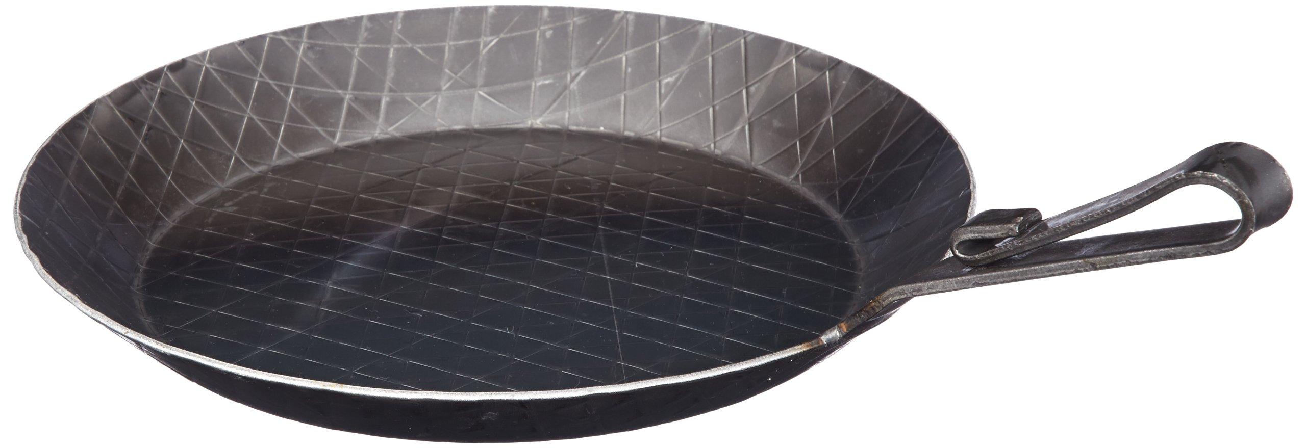 

Turk 28cm Cast Iron Frying Pan (Bent Handle) for Roasting