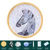Heat-resistant Cup Mat Fruit/Animals Mosaic Coasters Handmade DIY Bamboo Mica Pad Creation Handicraft