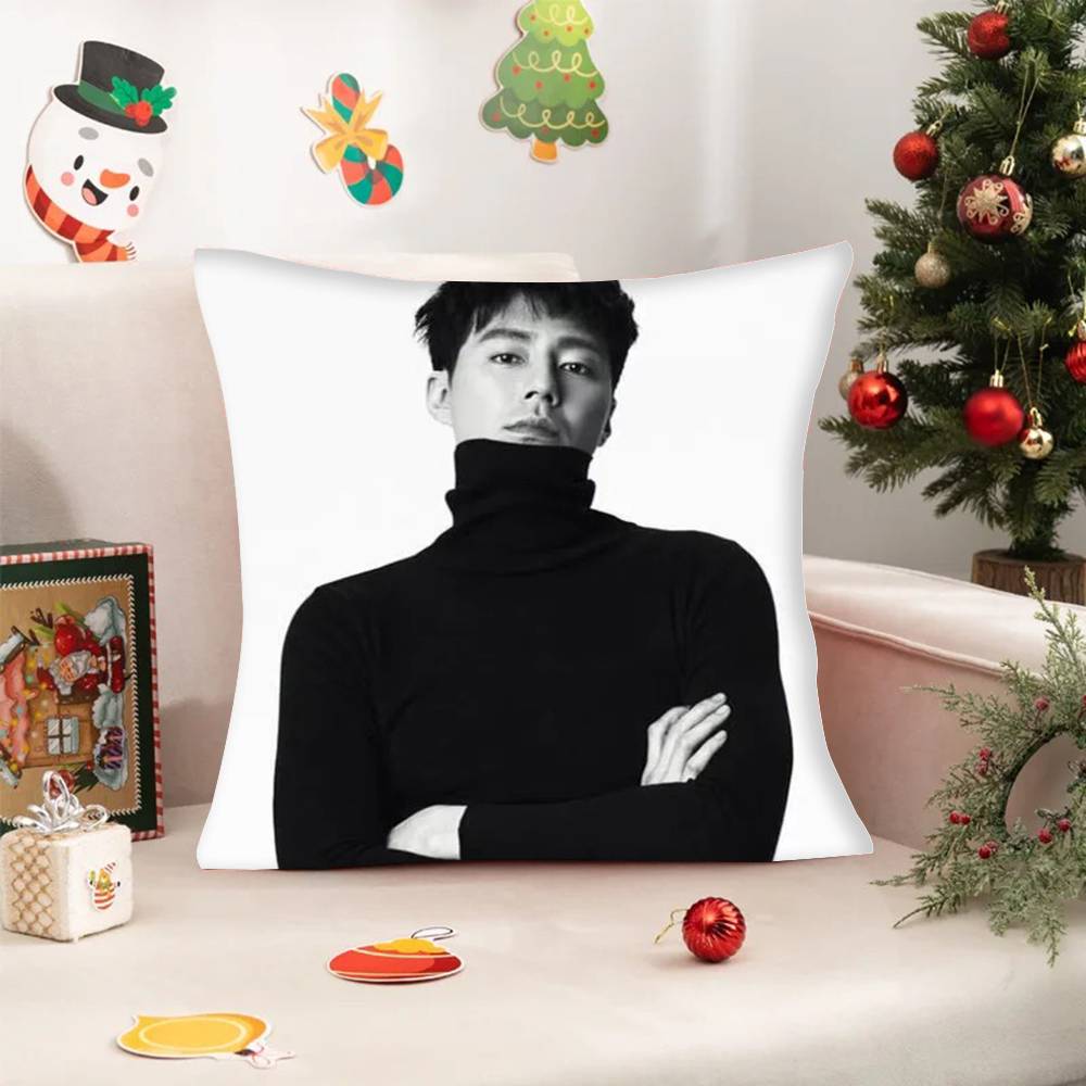 1PC KPOP idol Jo In-sung Pillow Case Square  Bedroom Sofa Leisure Comfort Cushion Car Home Decoration Pillowcase 40x40