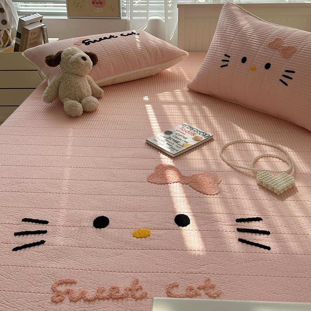 Sleeping Cloud Cotton Cute Towel Embroidered Bed Cover