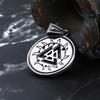 New 316L Stainless Steel Viking Norse Celtic Knot Pendant Necklace Good Polished For Man Women For Teens Gift