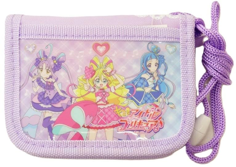 

Kimi to Idol RF Wallet Purple PreCure! фіолетовий