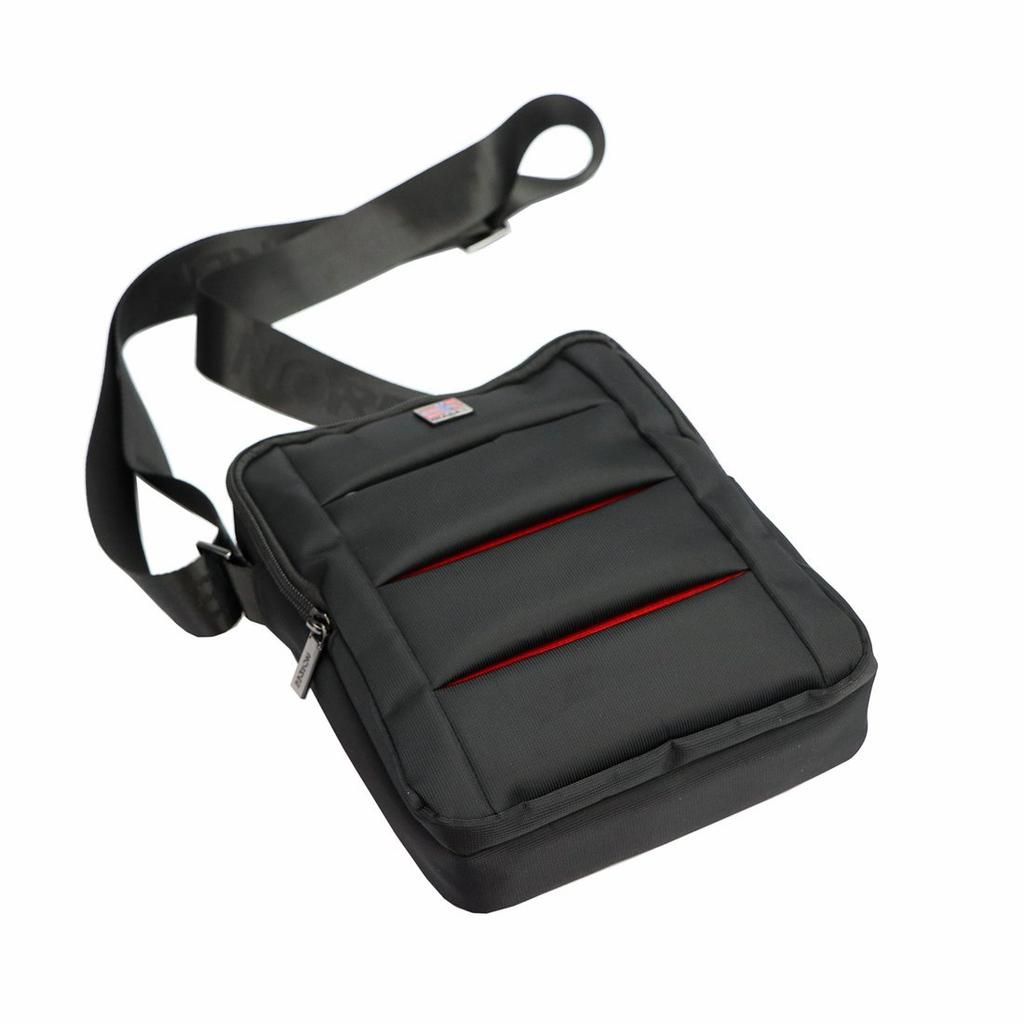 Trwała saszetka męska wykonana z poliestru Nordee S121