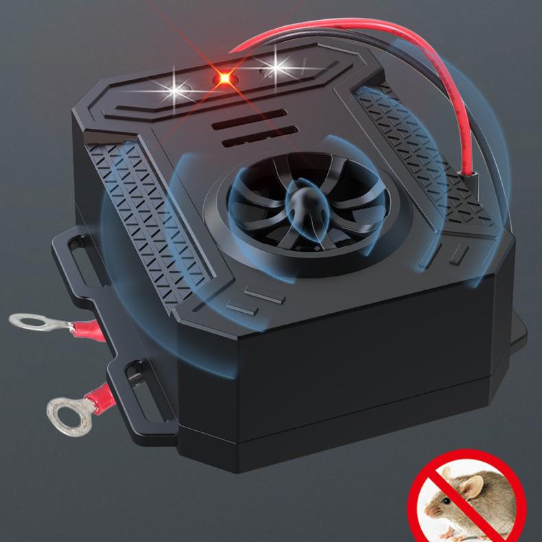 Solar Ultrasonic Animal Repellent: Effective for Rats, Cats, Dogs, Birds