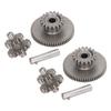 2 Sätze Motor Motor Getriebewelle Kit Rostschutzverfahren Ersatz für CG125 150 Motorräder ATVs