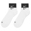 Accessories, Men's Short Socks, EVERYDAY PLUS Socks, DH4058-104, White And Black, Size L