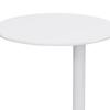 Kleiner Beistelltisch Moderner Multifunktions-Eisen-Runder Sockeltisch für Wohnzimmer-Ecke Terrasse Home-Office Schlafsaal Nachttisch