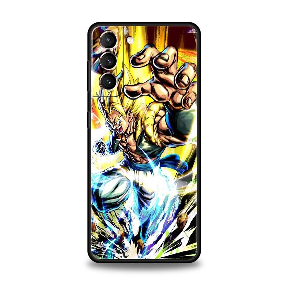 

Чехол Dragon Ball Z Super DBZ Goku для Samsung Galaxy S20 FE S21 S22 Ultra 5G S10 S9 S8 Plus S10e S7 Edge, черный мягкий чехол для телефона Samsung S22 Ultra 5G
